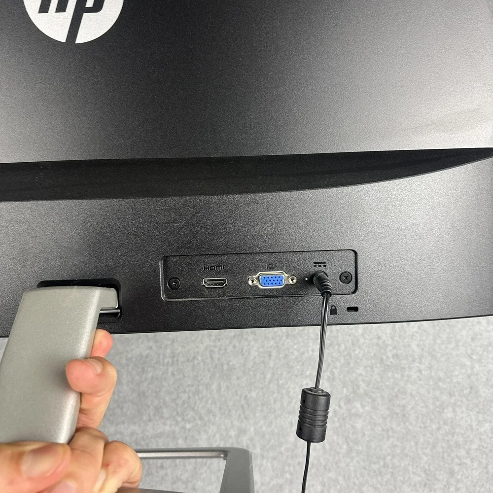 HP 24ec 24in IPS LED Monitor 1080p HDMI VGA 60Hz Widescreen Slim Bezel Black